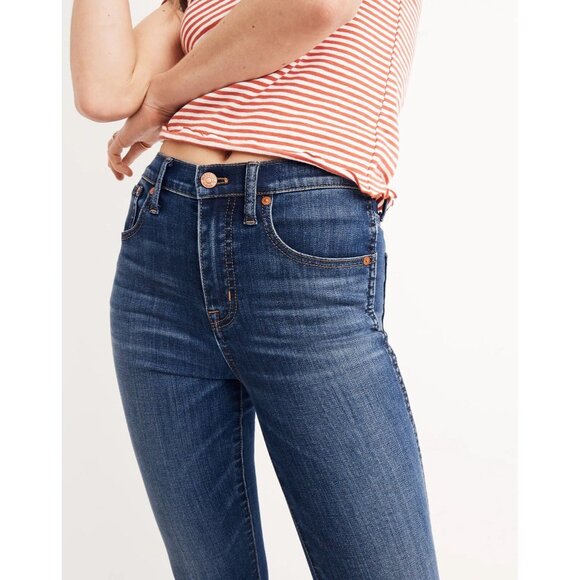 Madewell 10” High Rise Skinny Danny Wash: Tencel Edition Jeans 27 *WEAR* - Picture 13 of 13